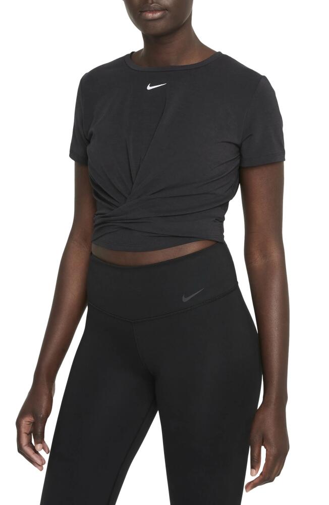 Nike One Luxe Dri-FIT Top in Black Cover