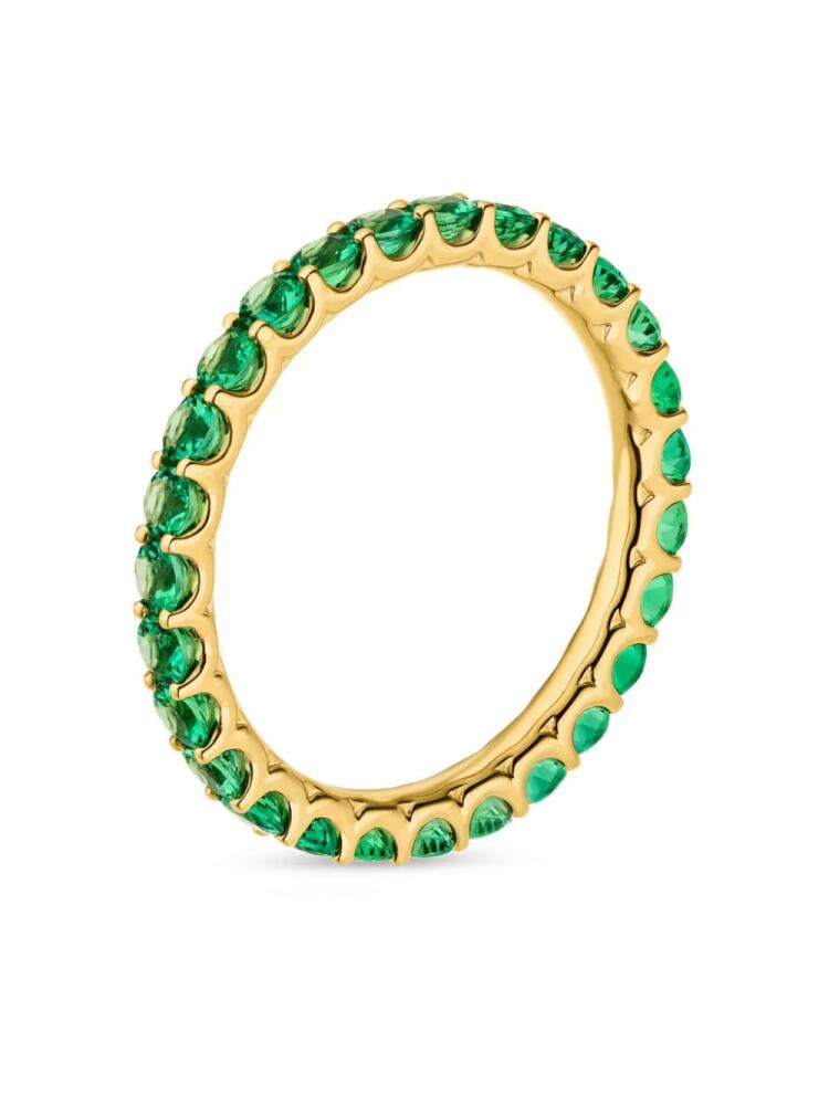 VEYNOU 14kt yellow gold Evergreen emerald ring Cover