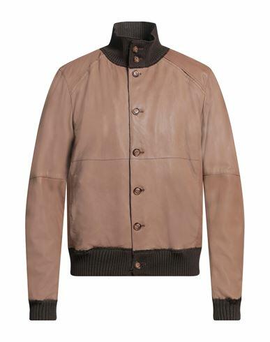 Bully Man Jacket Camel Leather, Polyester Cover