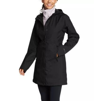 Eddie Bauer Women's Eastsound 2.0 Trench Coat Cover