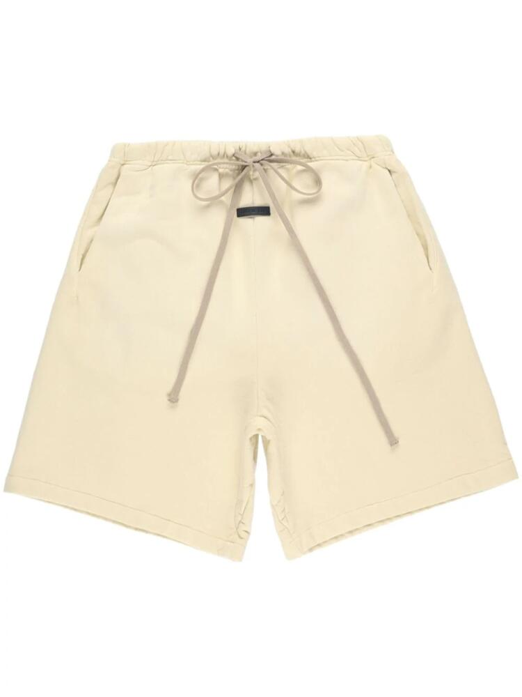 Fear Of God drawstring track shorts - Yellow Cover