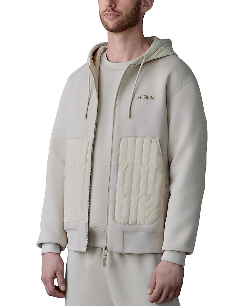 Mackage Cruz Zip Up Hybrid Vertical Down Hoodie Cover