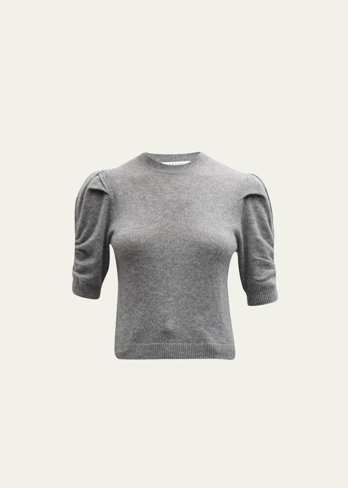 FRAME Ruched Cashmere Sweater Cover