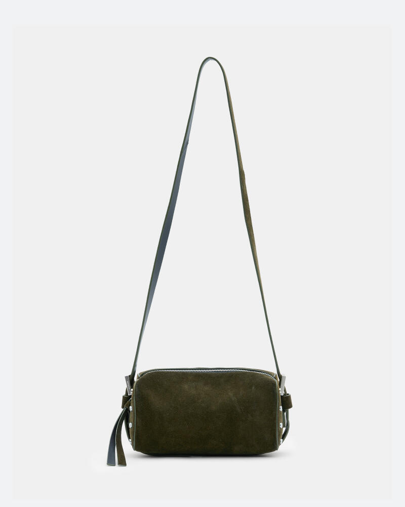 AllSaints Miro Barrell Leather Crossbody Bag Cover