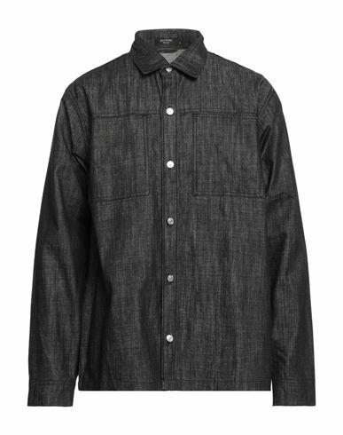 Bolongaro Trevor Man Denim shirt Black Cotton Cover