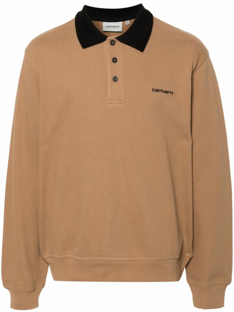 Carhartt WIP Vance Rugby polo shirt - Brown Cover