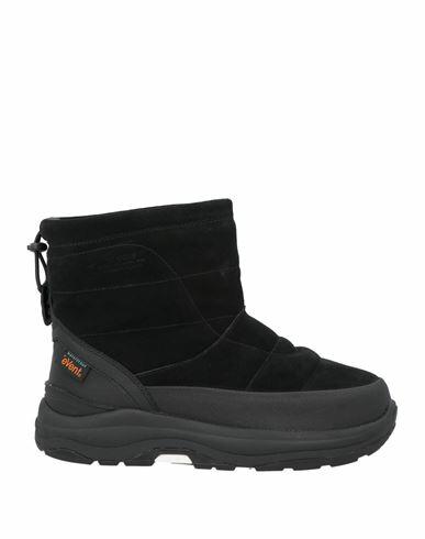 Suicoke Woman Ankle boots Black Leather Cover