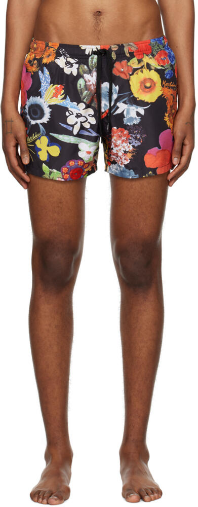 Moschino Multicolor Floral Swim Shorts Cover