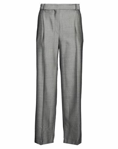 Sandro Woman Pants Grey Virgin Wool, Viscose Cover