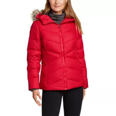 Eddie Bauer Women's Classic Down Hooded Jacket Cover