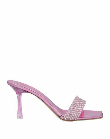 Magda Butrym Woman Sandals Fuchsia Leather Cover