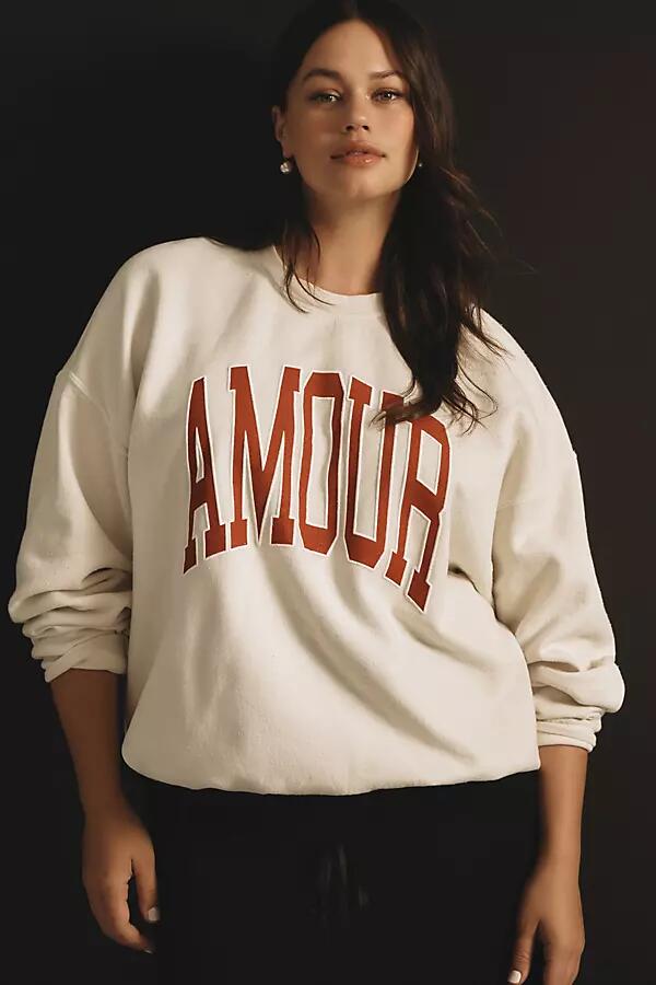 By Anthropologie Amour Sweatshirt Cover