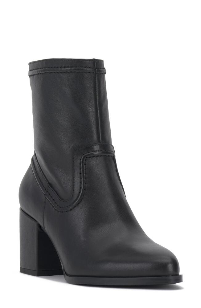 Vince Camuto Pailey Bootie in Black Nappa Cover