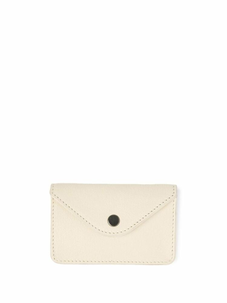 LEMAIRE Enveloppe leather coin purse - Neutrals Cover