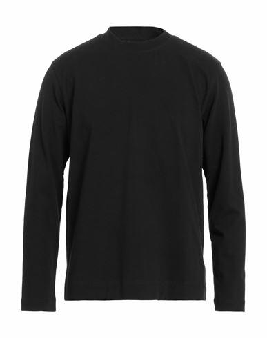 Circolo 1901 Man T-shirt Black Cotton, Elastane Cover