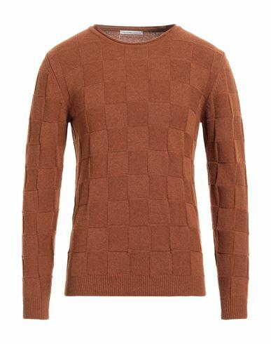 Grey Daniele Alessandrini Man Sweater Tan Wool, Polyamide Cover