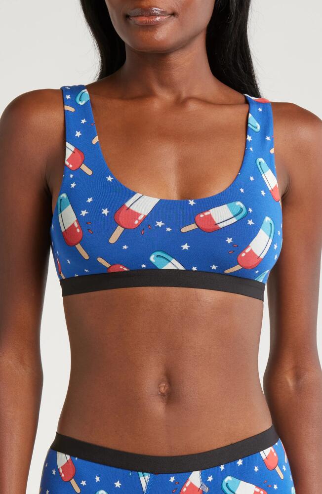 MeUndies Print Bralette in Patriotic Pops Cover