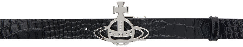 Vivienne Westwood Black Line Orb Buckle Belt Cover