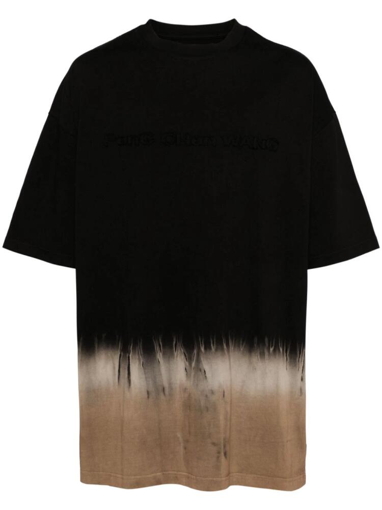 Feng Chen Wang tie-dye T-shirt - Black Cover