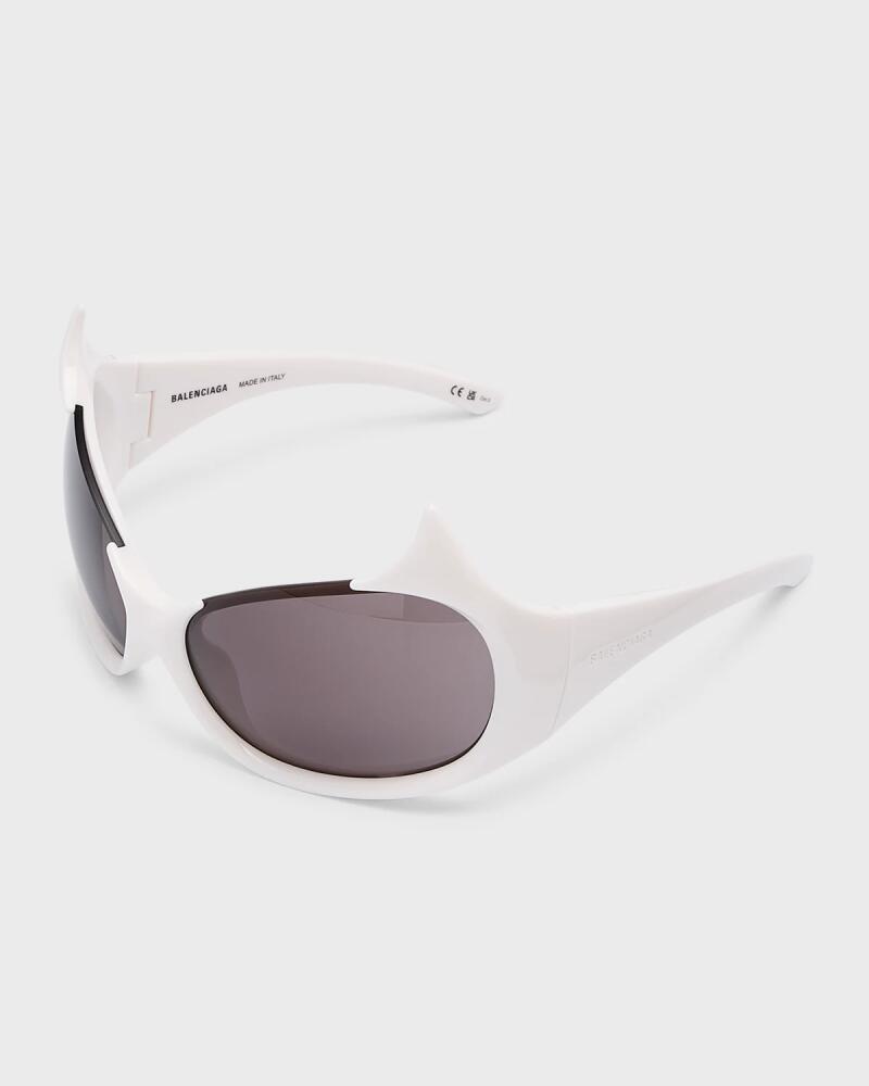 Balenciaga Gotham Injected Nylon Wrap Sunglasses Cover