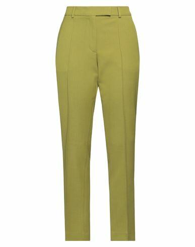 Acne Studios Woman Pants Green Polyester, Wool Cover