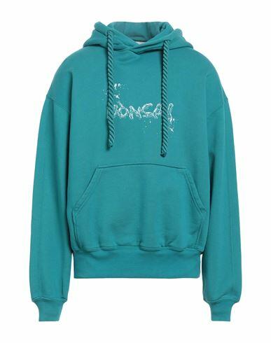 Bonsai Man Sweatshirt Turquoise Cotton Cover