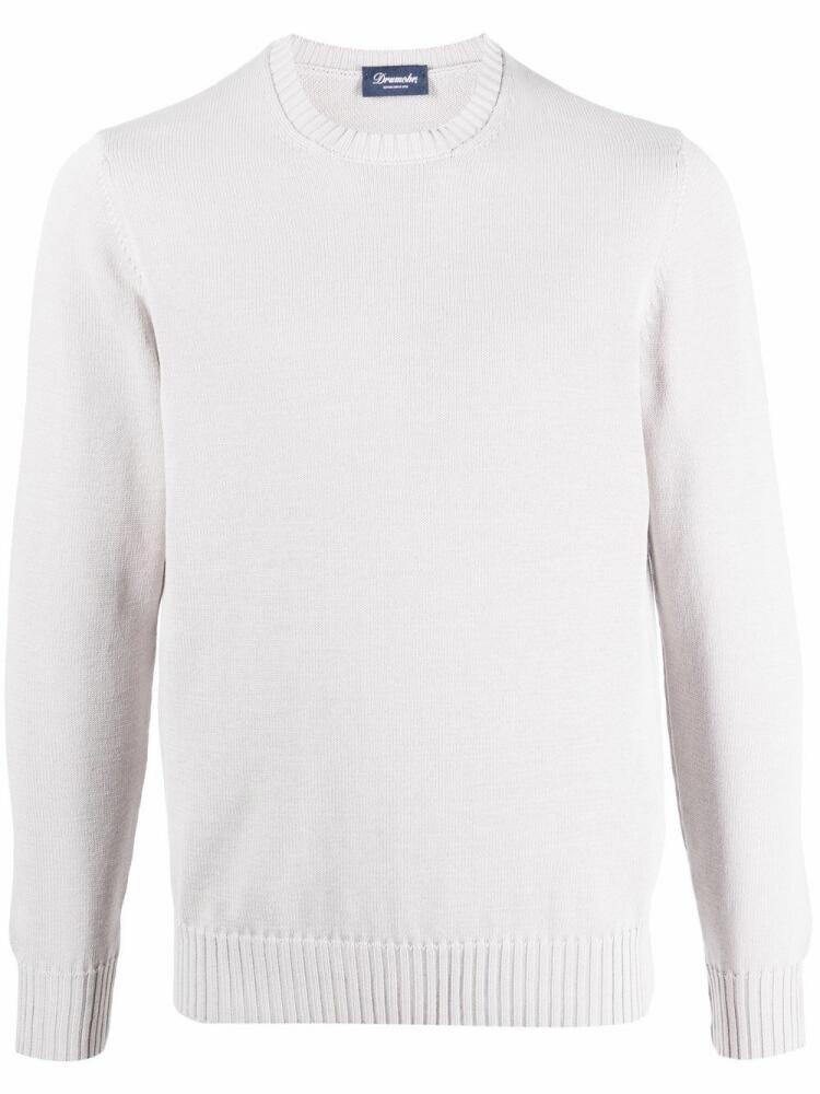 Drumohr round-neck jumper - Grey Cover