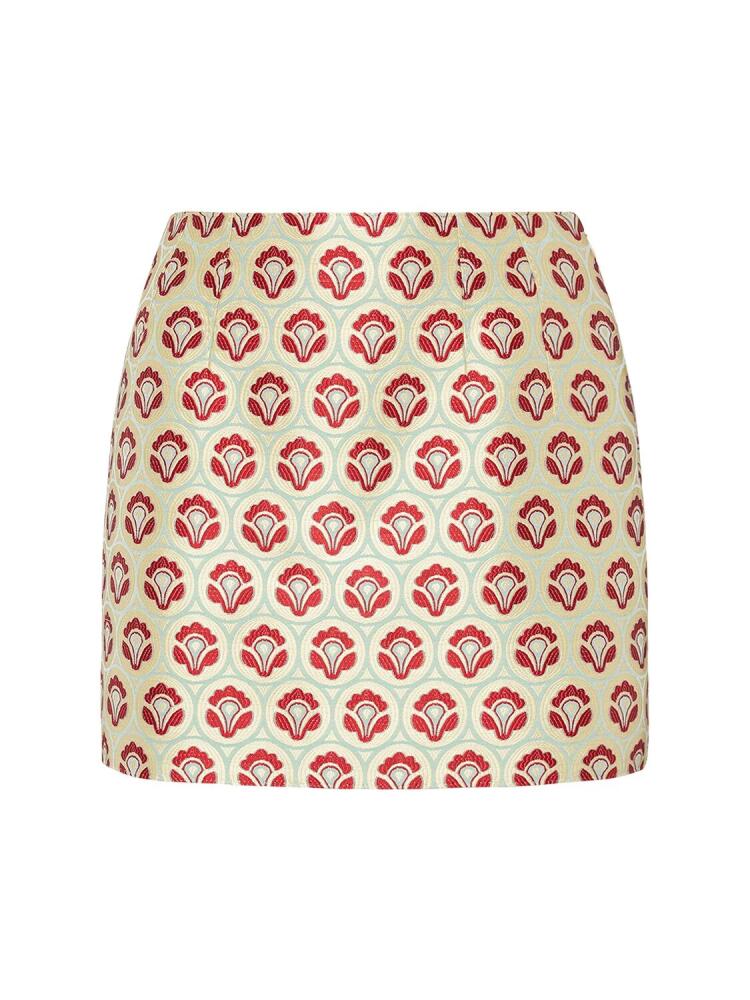 ETRO Jacquard Mini Skirt Cover