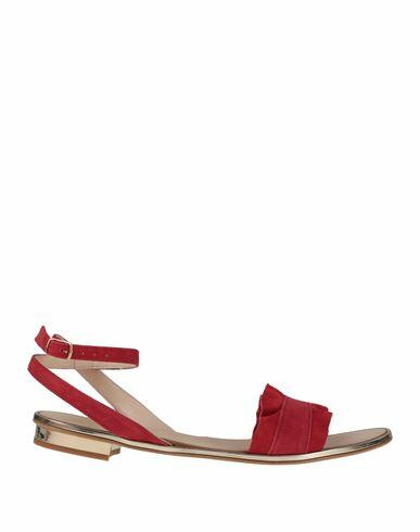 Carlo Pazolini Woman Sandals Red Soft Leather Cover