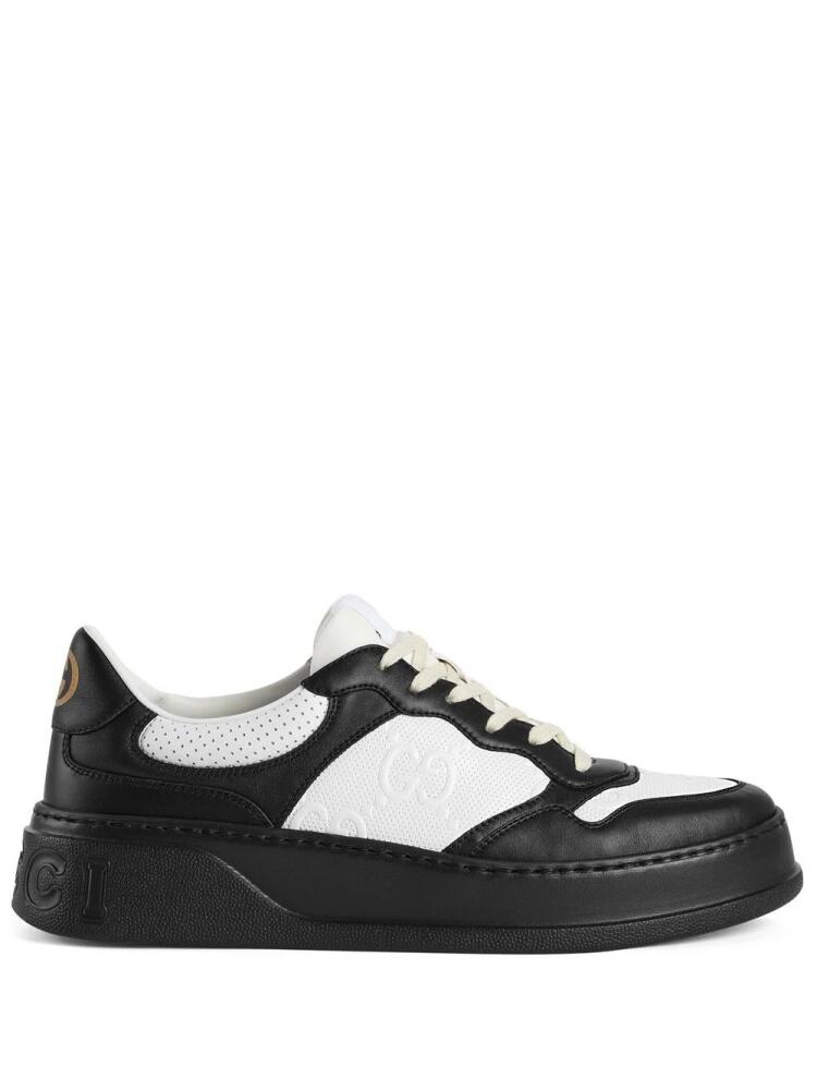 Gucci GG embossed low-top sneakers - Black Cover