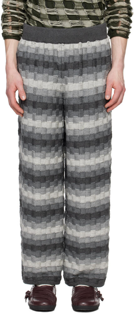 Isa Boulder SSENSE Exclusive Gray Trousers Cover