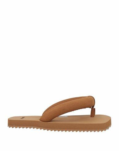 Yume Yume Woman Thong sandal Camel Textile fibers Cover