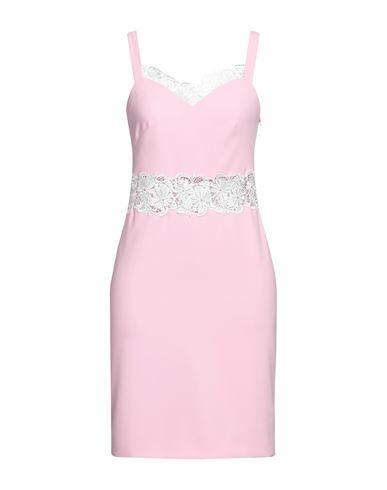 Boutique Moschino Woman Mini dress Pink Polyester, Elastane Cover