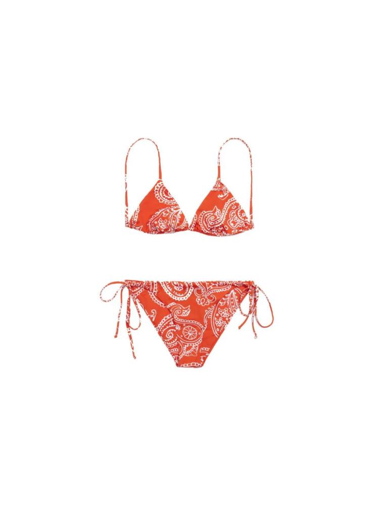 Bimba y Lola bandana-print bikini set - Red Cover