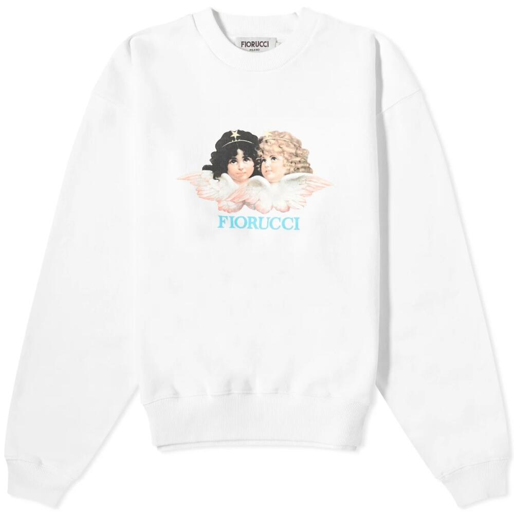 Fiorucci Women's Classic Angel Crew Sweat in White Cover