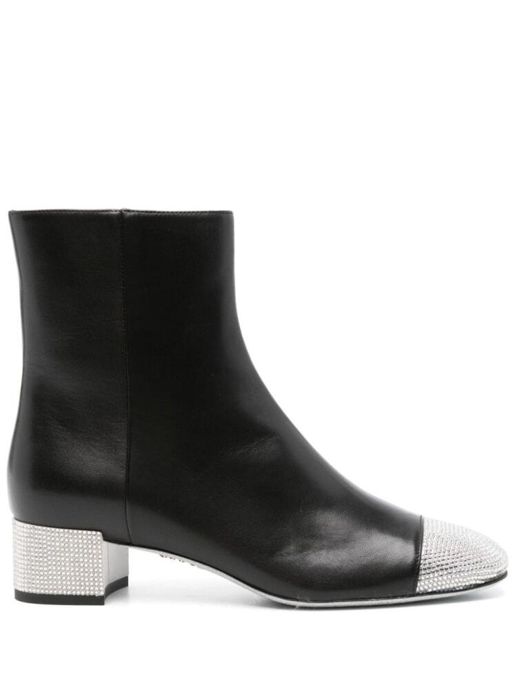 René Caovilla 40mm Bonnie ankle boots - Black Cover