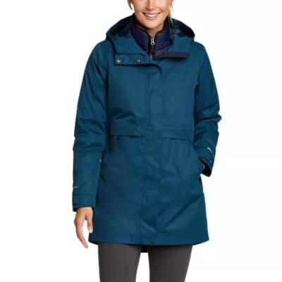 Eddie Bauer Women's Mountain Town 3-In-1 Down Parka Cover