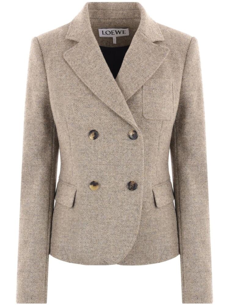 LOEWE tailored blazer - Neutrals Cover