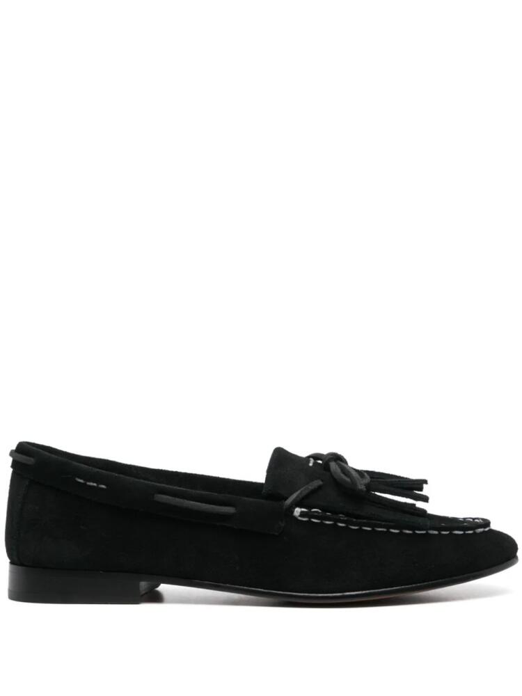 Polo Ralph Lauren tassel-trim suede loafers - Black Cover