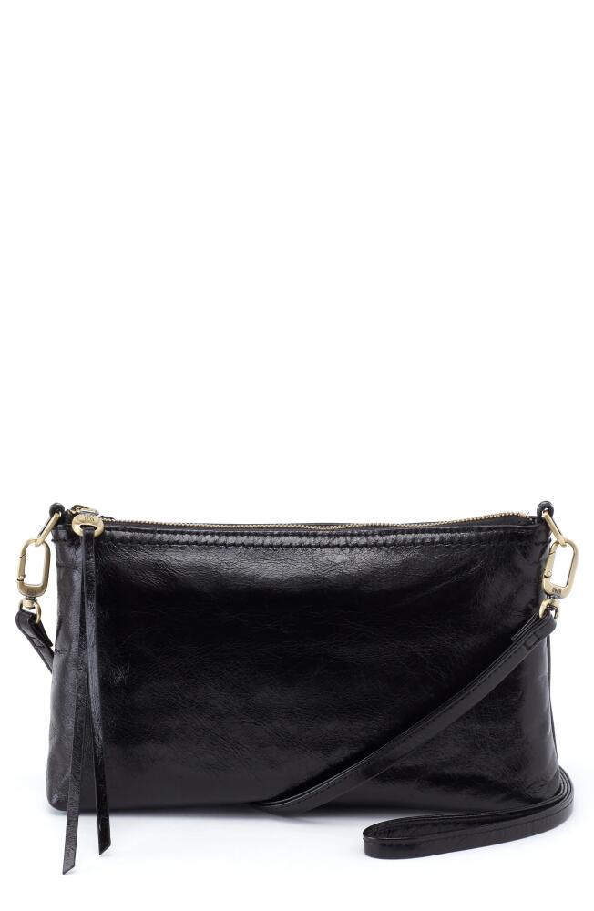 HOBO Darcy Convertible Leather Crossbody Bag in Black Cover