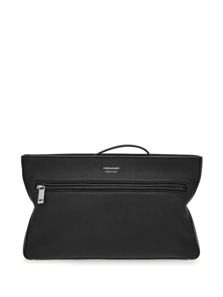 Ferragamo crossbody leather bag - Black Cover