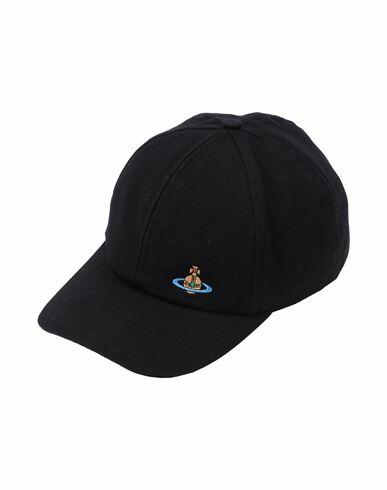 Vivienne Westwood Baseball Cap Hat Black Cotton Cover