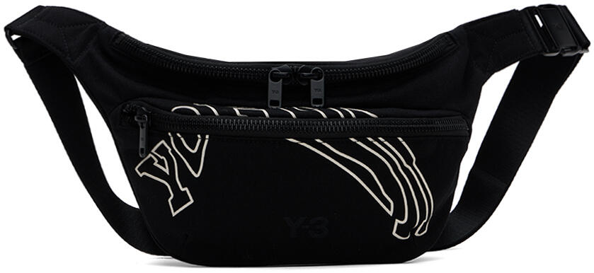 Y-3 Black Morphed Pouch Cover