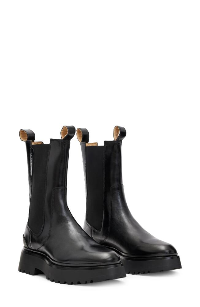 AllSaints Amber Chelsea Boot in Black Cover