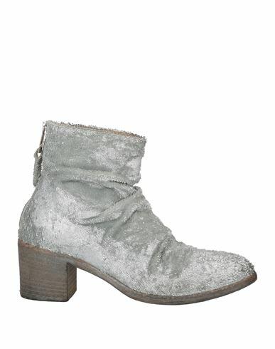 Strategia Woman Ankle boots Silver Soft Leather Cover