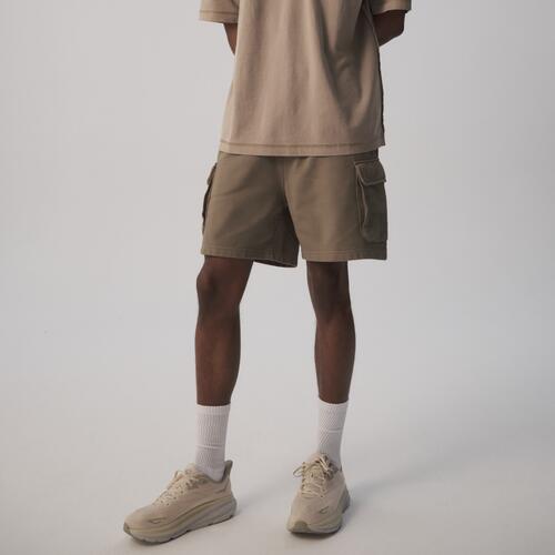 LCKR Based French Terry Cargo Shorts - Mens Brown Cover