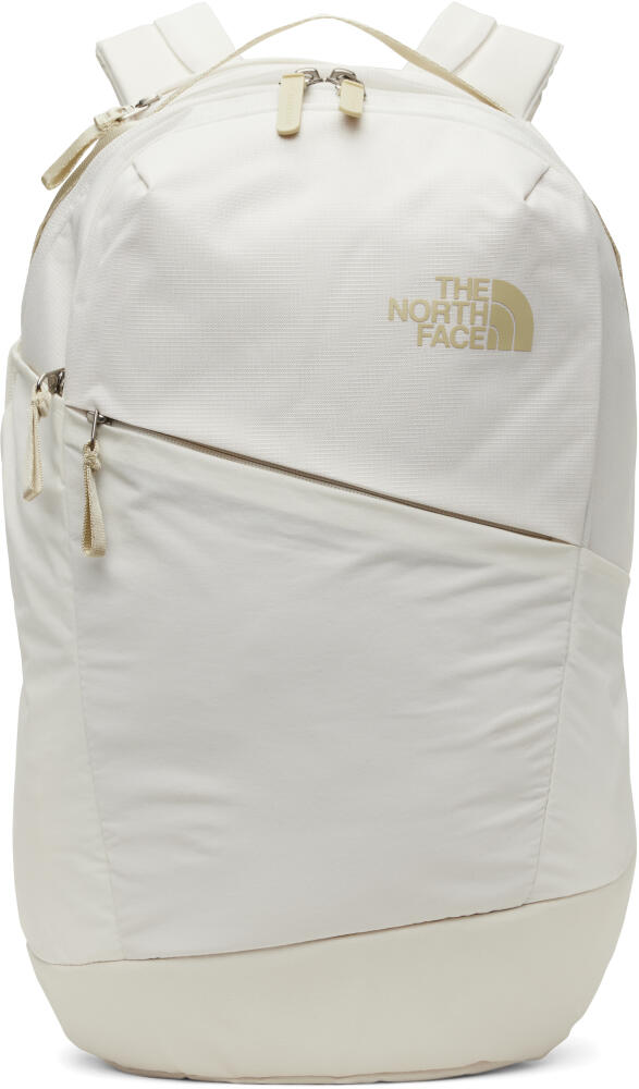 The North Face White Isabella 3.0 Backpack Cover