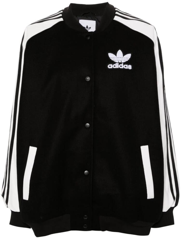 adidas SST Oversized VRCT bomber jacket - Black Cover