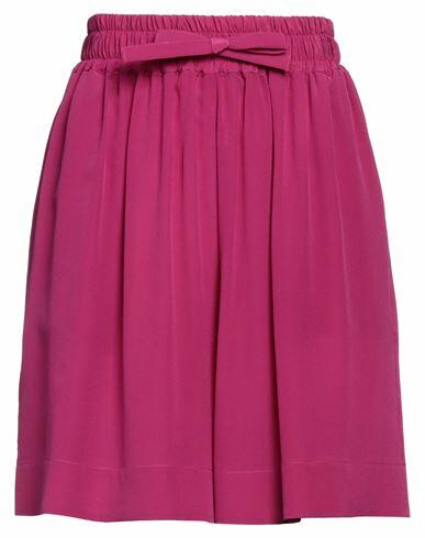 Gentryportofino Woman Shorts & Bermuda Shorts Magenta Silk Cover