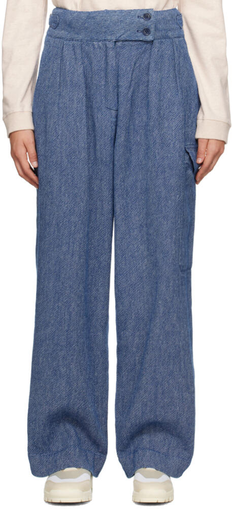 YMC Blue Rapture Trousers Cover